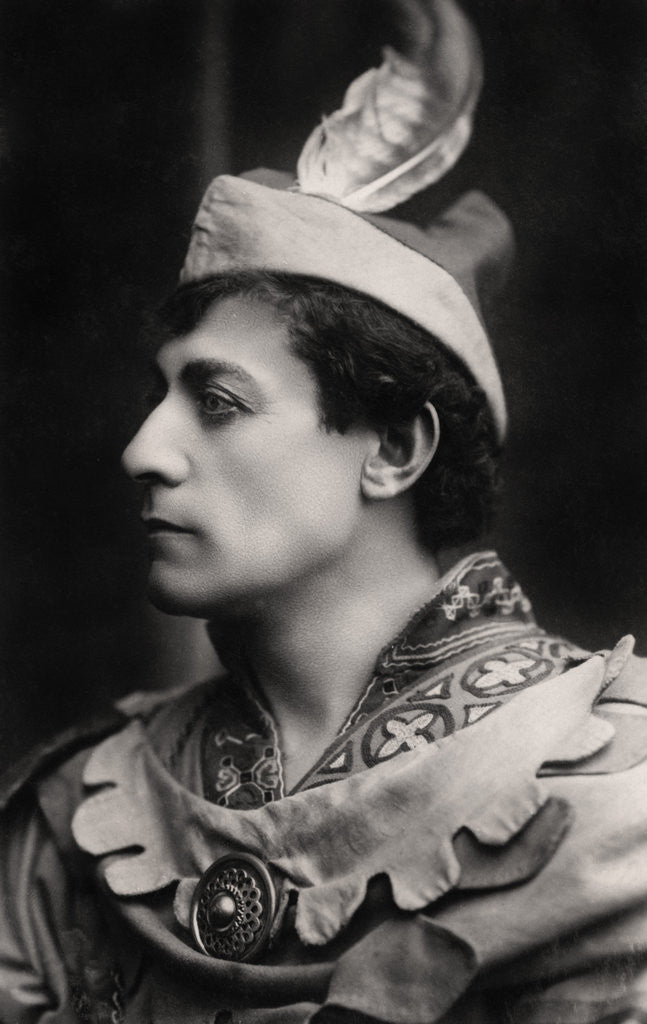 Detail of Lewis Waller (1860-1915), English actor and theatre manager by Foulsham and Banfield