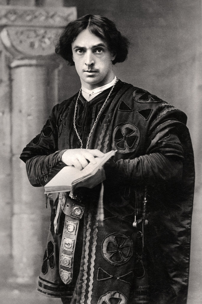 Detail of John Martin Harvey (1863-1944), English actor by Ellis & Walery