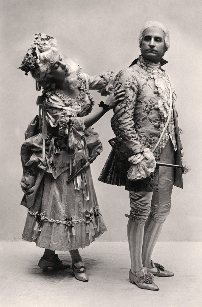 Detail of Clara Dow and Henry Lytton in Iolanthe by Anonymous