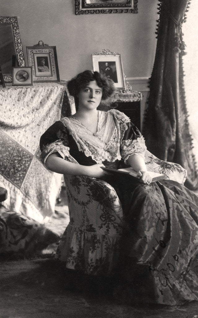 Detail of Marie Studholme (1875-1930), English actress by Foulsham and Banfield