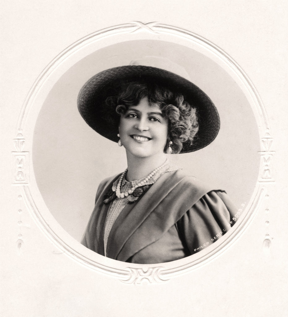 Detail of Marie Studholme (1875-1930), English actress by Anonymous