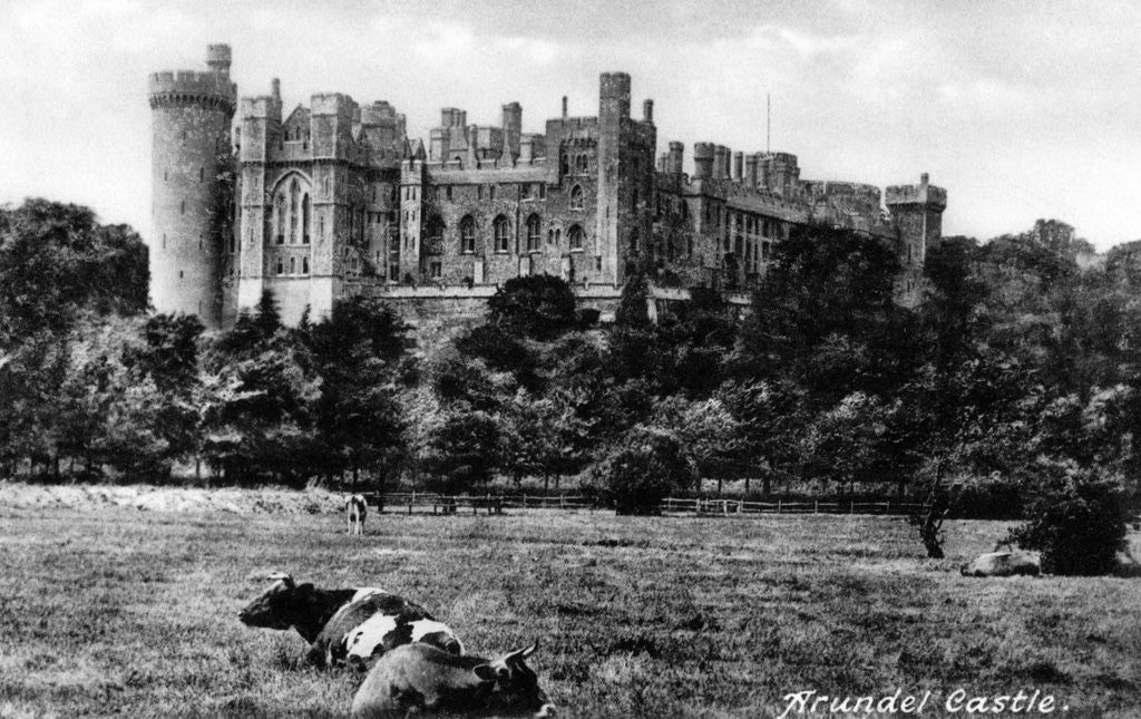 Detail of Arundel Castle, West Sussex by National Maritime Museum