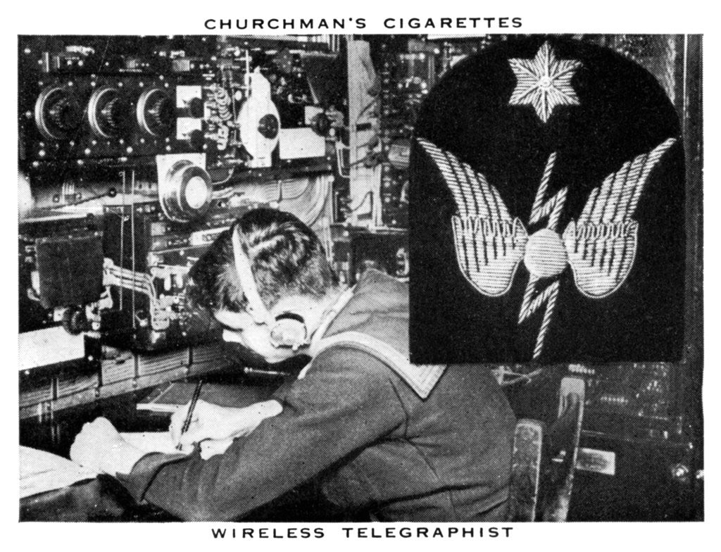 Detail of Wireless Telegraphist by WA & AC Churchman