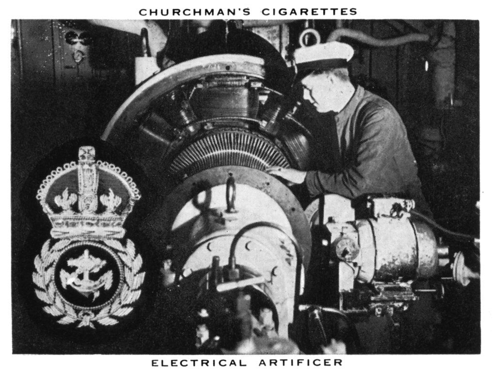 Detail of Electrical Artificer by WA & AC Churchman
