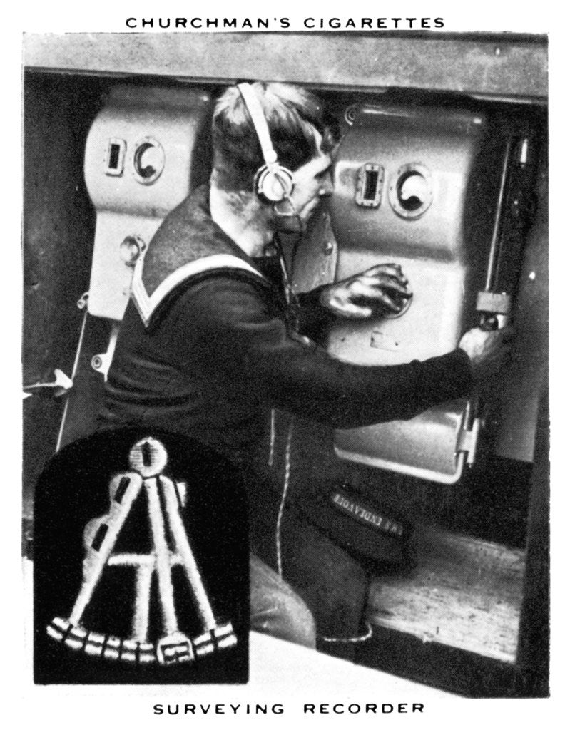 Detail of Surveying Recorder by WA & AC Churchman