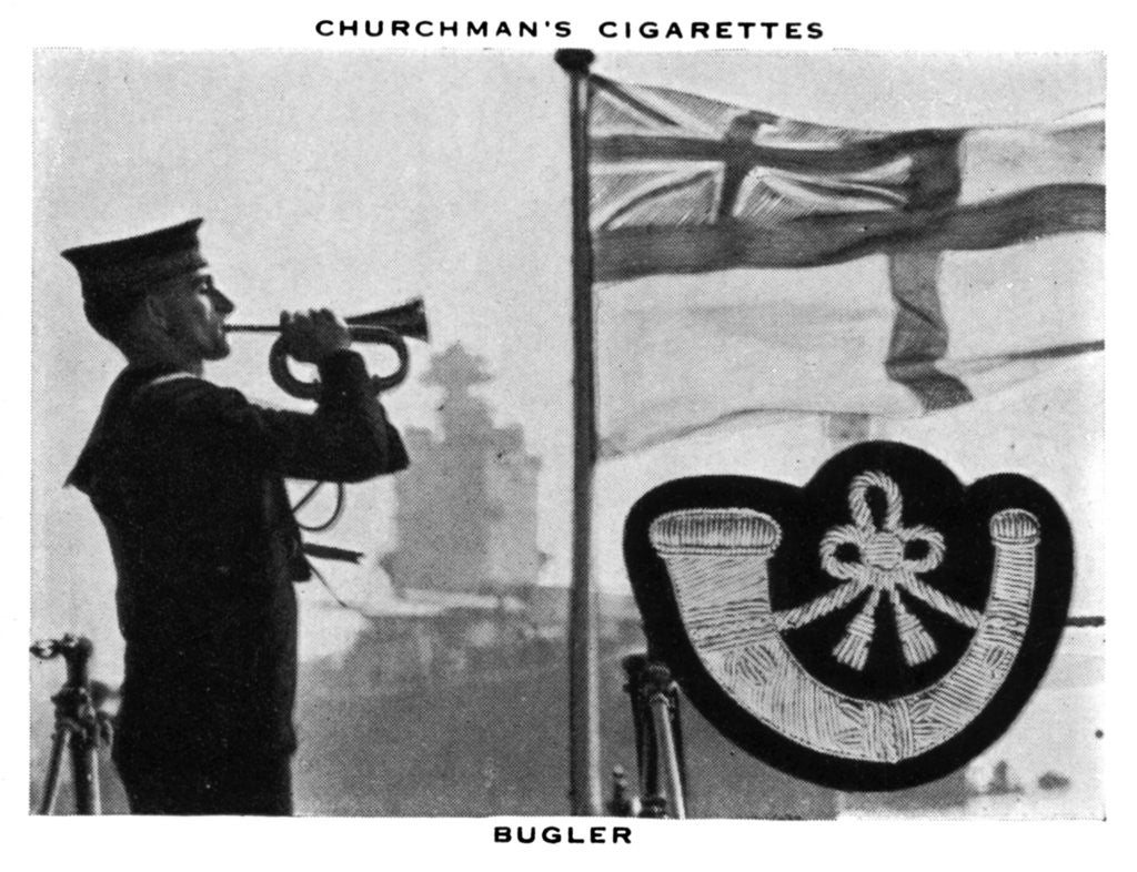 Detail of Bugler by WA & AC Churchman
