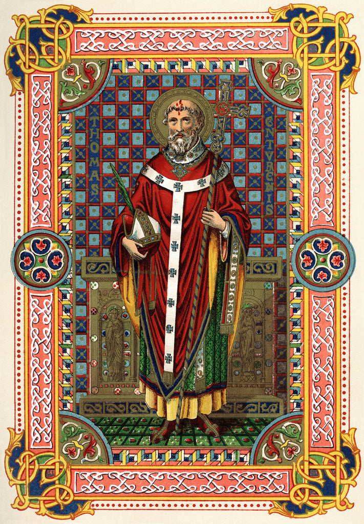 Detail of St Thomas by Anonymous