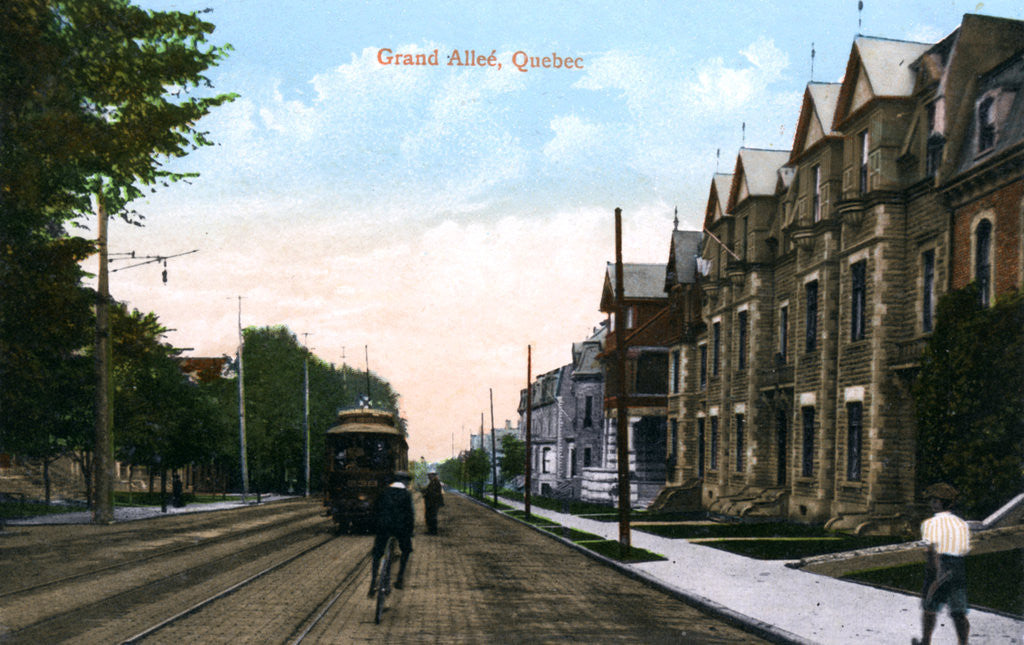 Detail of Grand Allee, Quebec by Anonymous