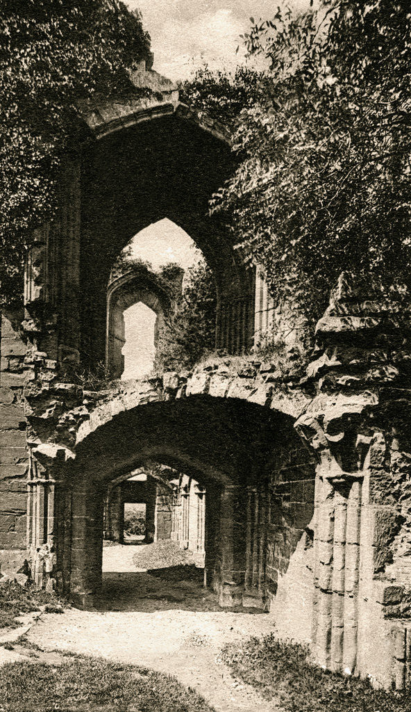 Detail of Entrance to the banqueting hall, Kenilworth Castle, Warwickshire by Anonymous