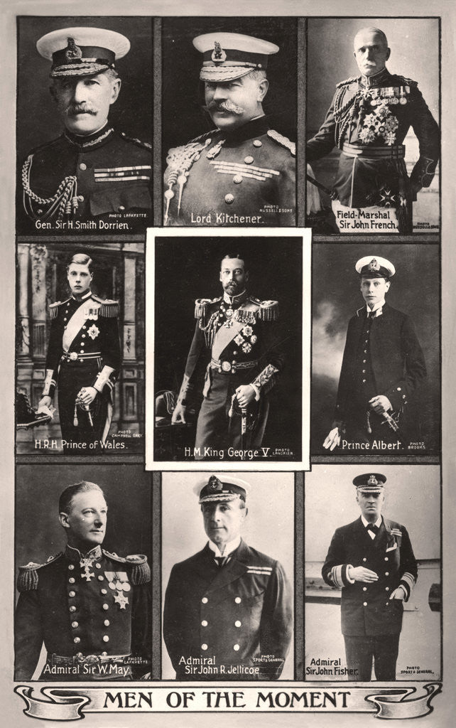 Detail of Men of the Moment by Anonymous