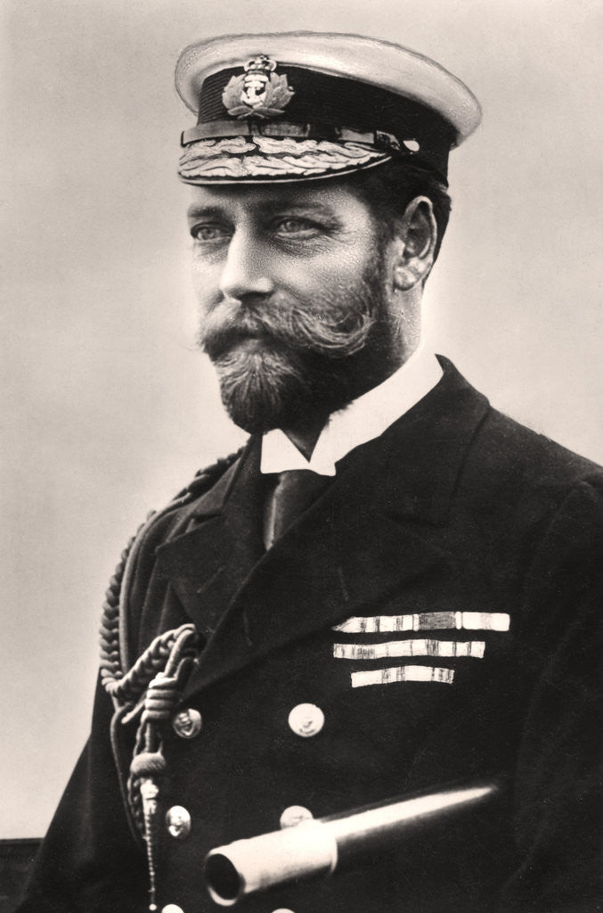 Detail of King George V (1865-1936) by Rotary Photo