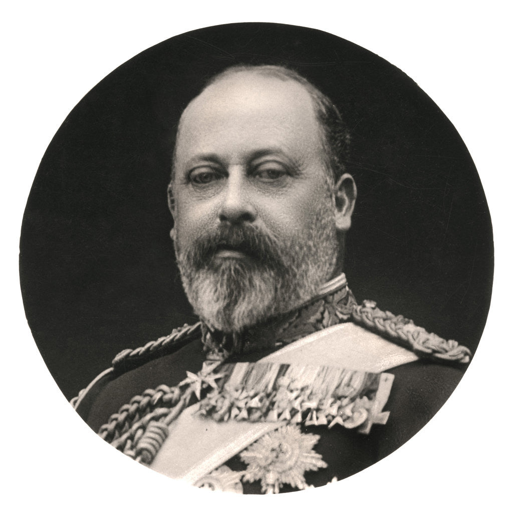 Detail of King Edward VII by Rotary Photo