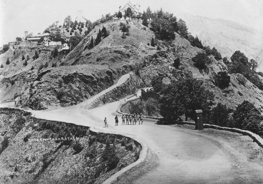 Detail of Garrison church, Chakrata by Anonymous