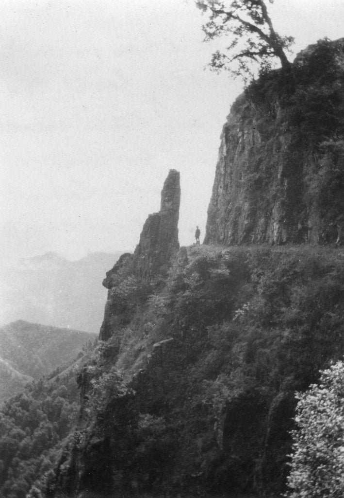 Detail of Mountains between kalsi and Chakrata, India by Anonymous