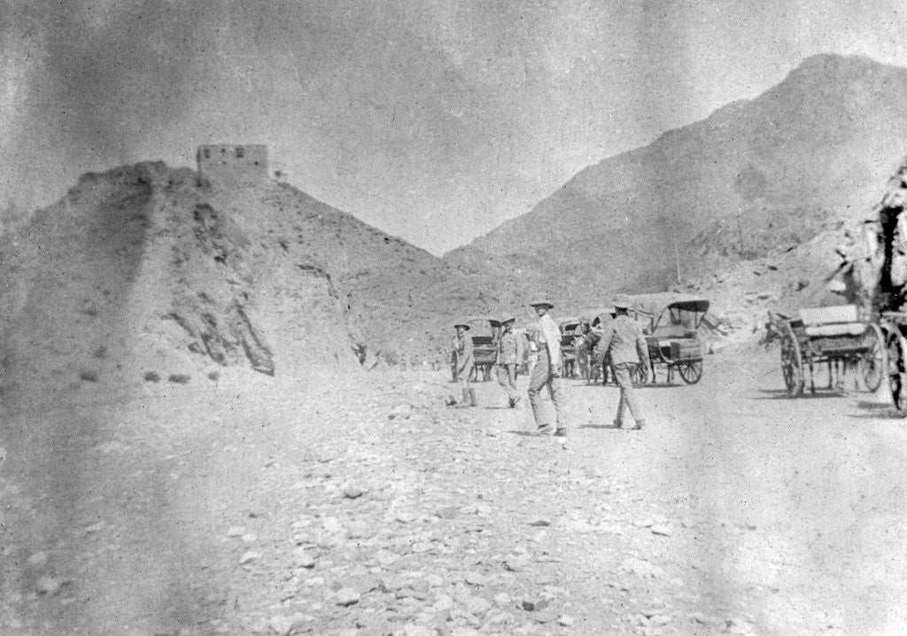 Detail of Fort in the Khyber Pass by Anonymous