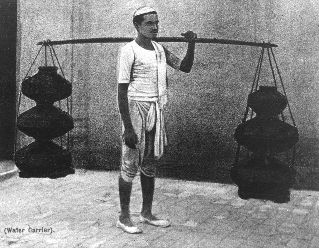 Detail of Water carrier by Anonymous