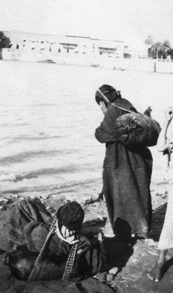 Detail of Bhistis or Water Carriers, Basra, Iraq by Anonymous