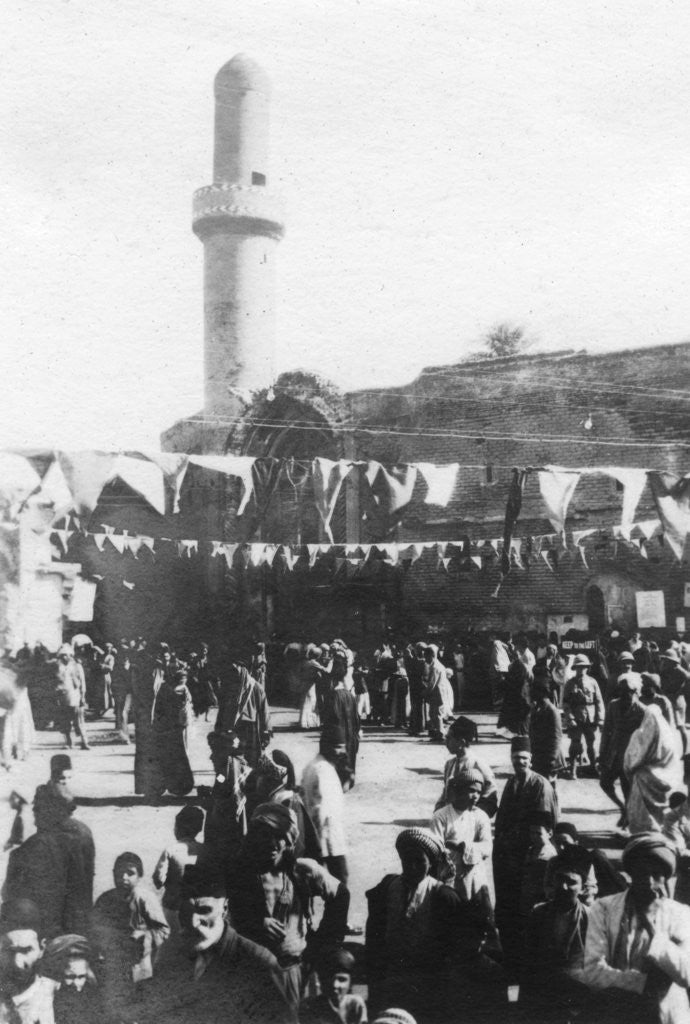 Detail of Exchange square, Baghdad, Iraq by Anonymous
