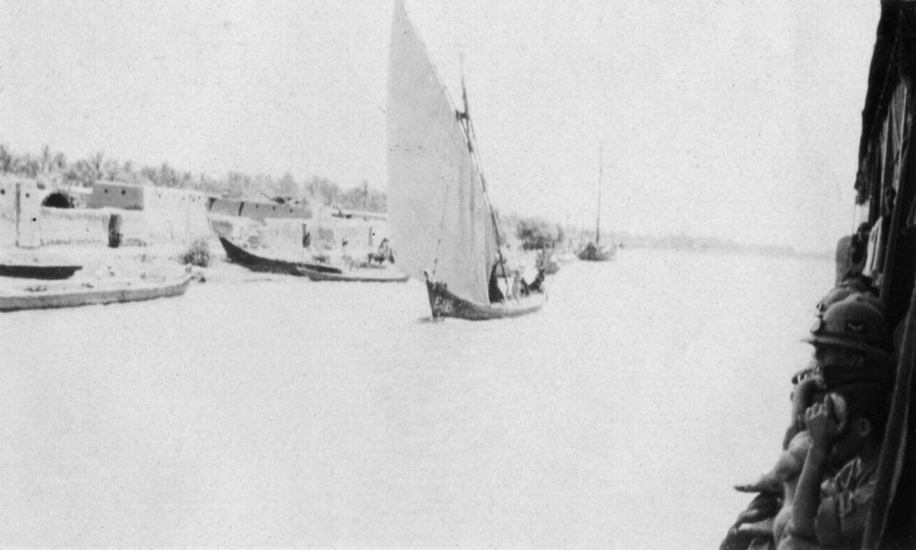 Detail of Tigris River, Baghdad, Iraq by Anonymous