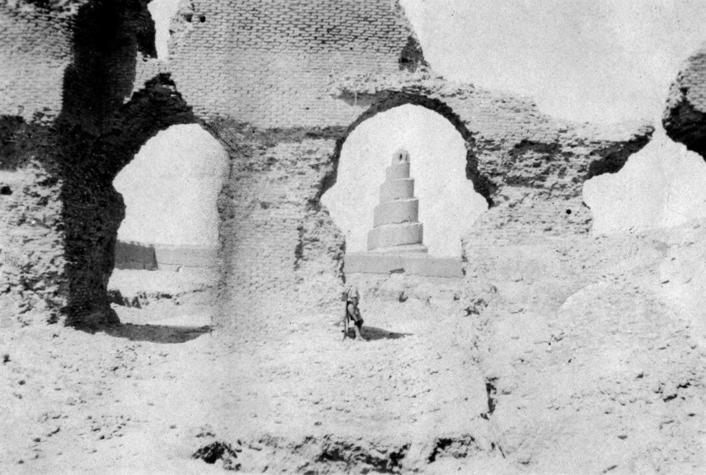 Detail of Great Mosque of Samarra, Iraq by Anonymous