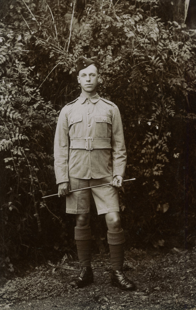 Detail of Private Nelson, 5th East Surrey regiment, Chakrata, India by Anonymous