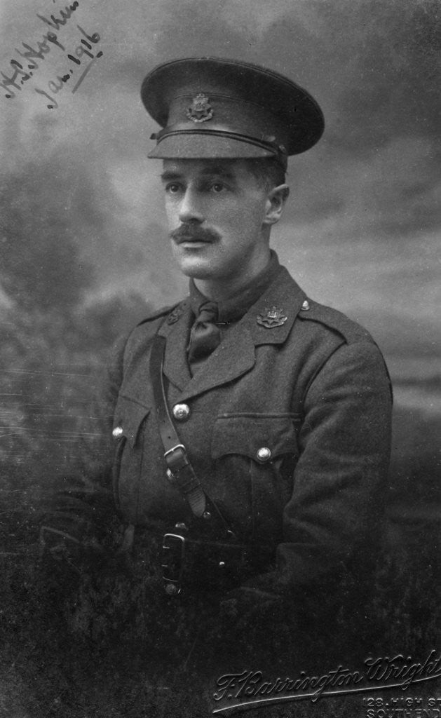 Detail of Lieutenant Hopkins, January 1916 by Anonymous