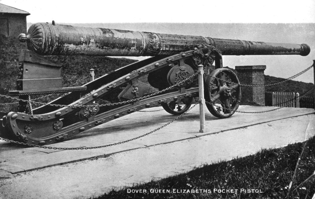 Detail of Queen Elizabeth's Pocket Pistol, Dover by Anonymous