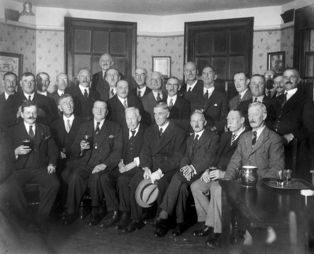 Detail of WWI veterans from Surbiton by Anonymous