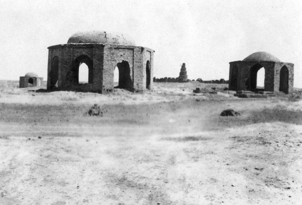 Detail of Outside Samarra city, Mesopotamia by Anonymous