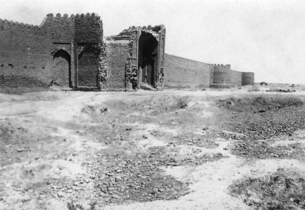Detail of City gate, Samarra, Mesopotamia by Anonymous