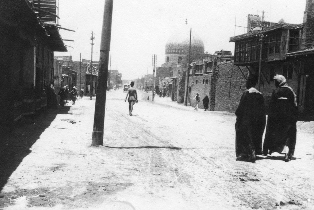 Detail of New Street, Baghdad, Mesopotamia, WWI by Anonymous
