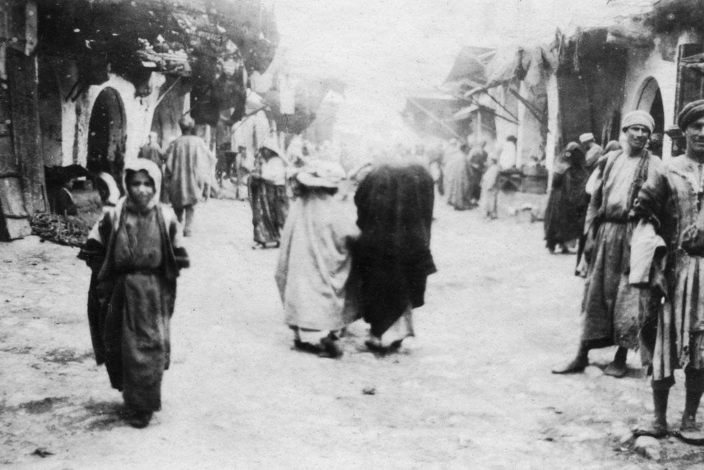 Detail of Market, Mosul, Mesopotamia by Anonymous
