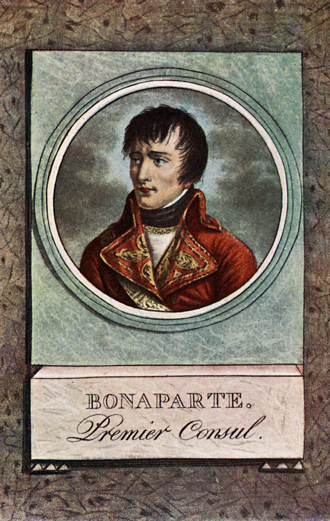 Detail of Premier Consul by Charles Francois Gabriel Levachez