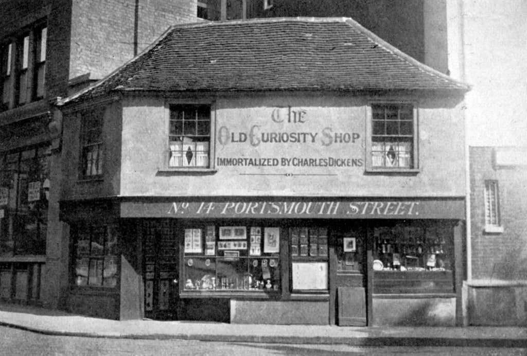 Detail of The Old Curiosity Shop, 13 Portsmouth Street, Kingsway, London by Anonymous