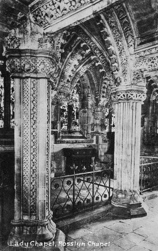 Detail of Lady Chapel, Rosslyn Chapel, Midlothian, Scotland by Anonymous