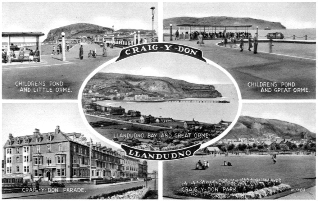 Detail of Llandudno by Anonymous