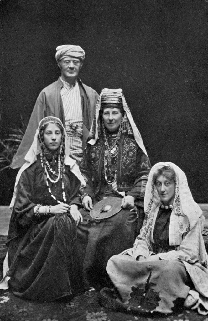 Detail of Family group by Anonymous