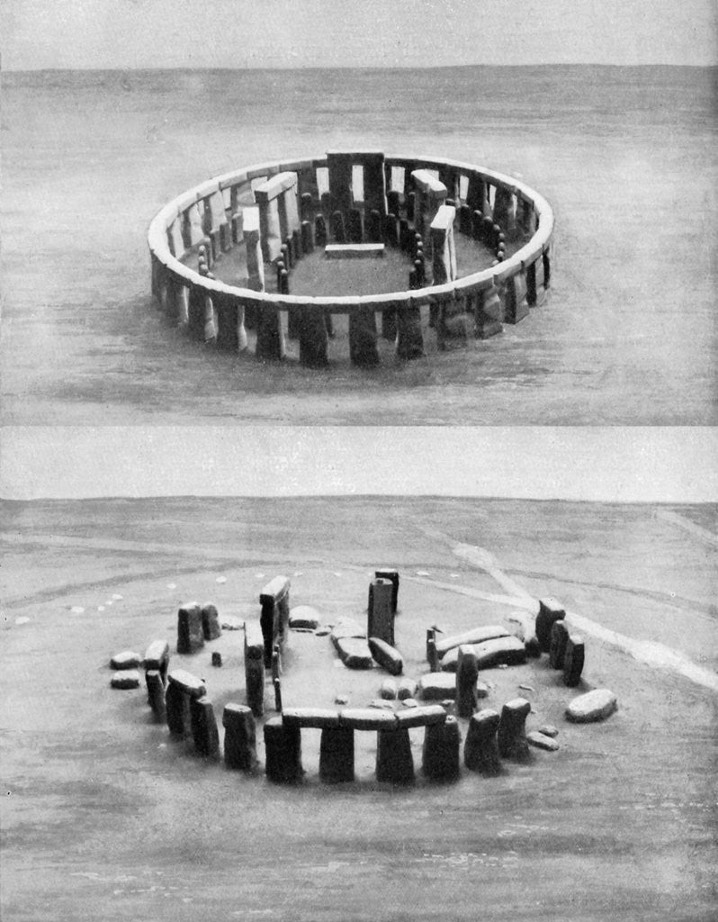 Detail of Stonehenge by Anonymous