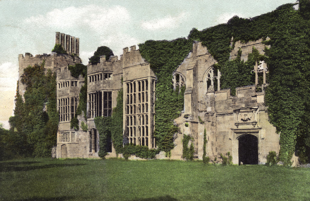Detail of Cowdray Castle, Midhurst, West Sussex, c1900s-1920s by Anonymous
