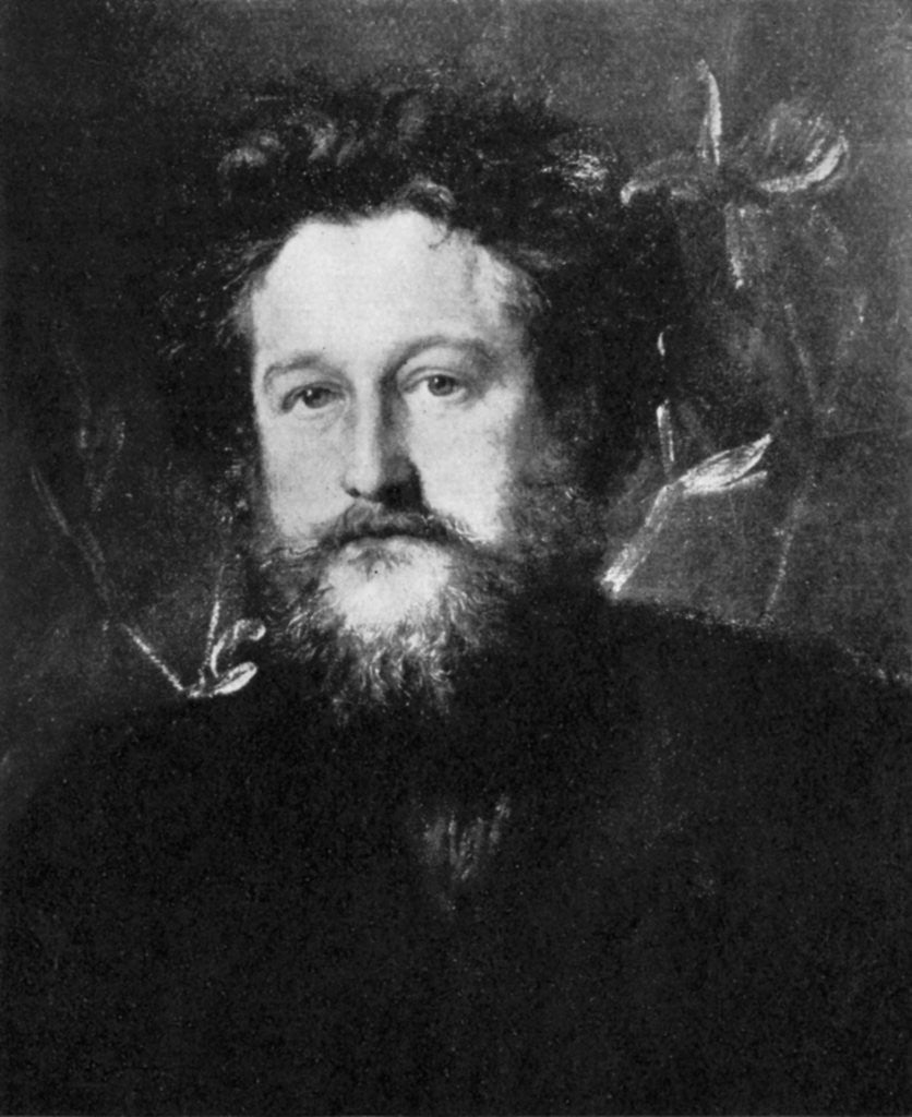 Detail of William Morris, English artist, writer, socialist and activist by Anonymous