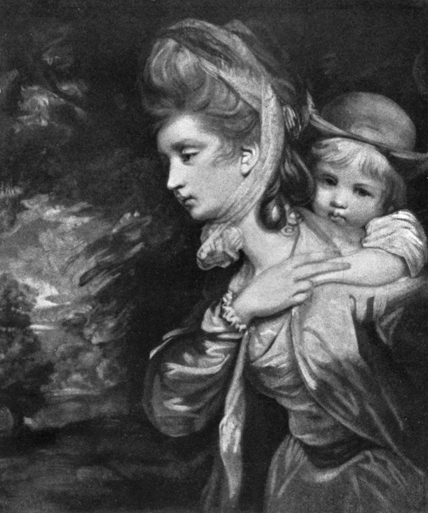 Detail of Mrs Payne Galway by JR Smith