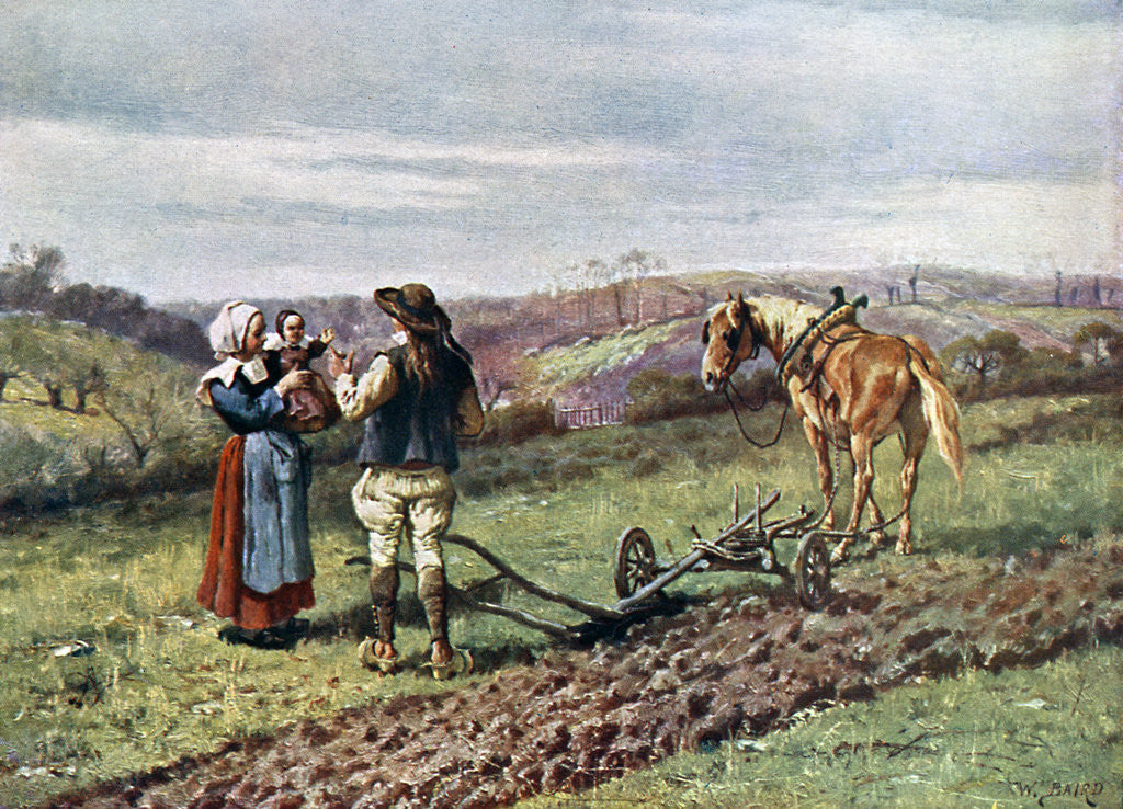 Detail of A Scene in Brittany by Anonymous