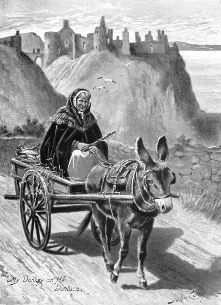 Detail of My Donkey an Me by John Carey