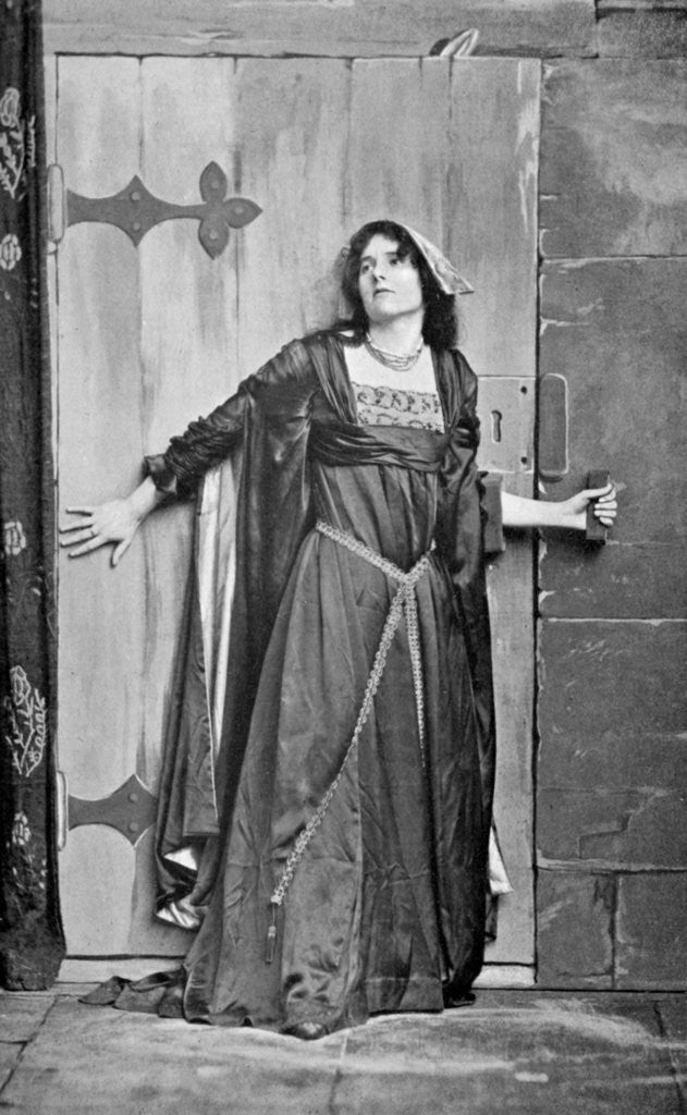 Detail of Miss Kitchener as Kate Douglas by Frederick Downer & Sons