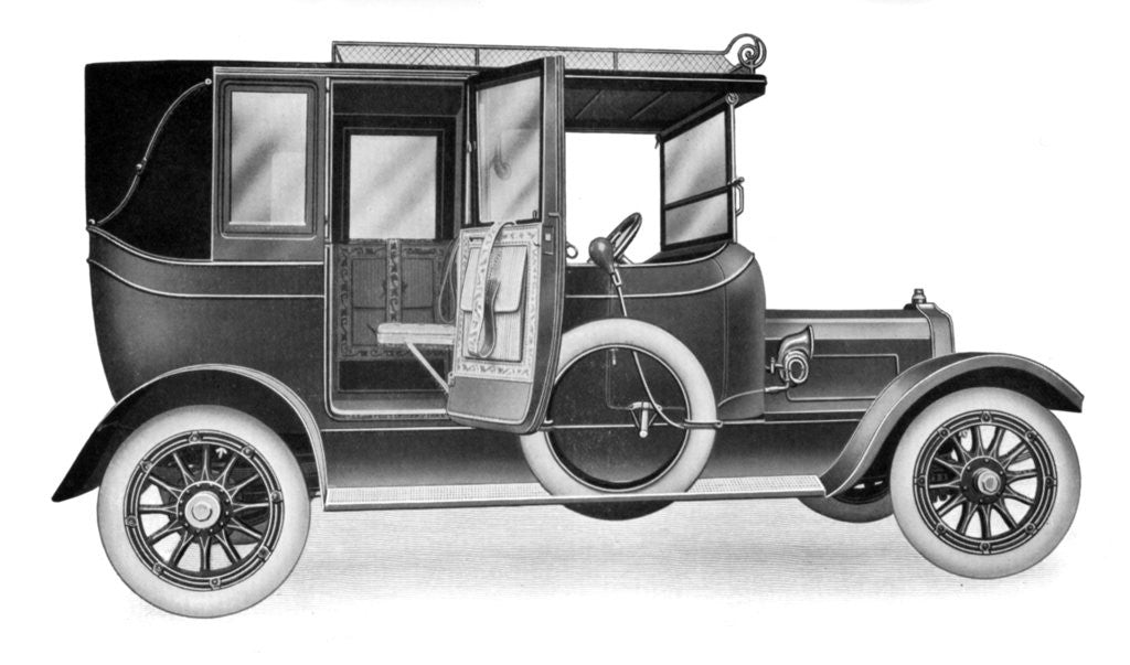 Detail of A 25 HP Talbot Limousine Landaulette by Anonymous