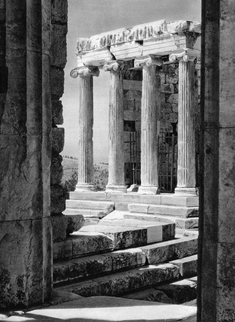 Detail of Temple of Nike, Athens by Martin Hurlimann