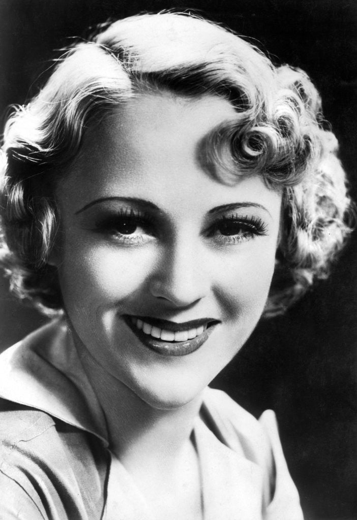 Detail of Joan Fontaine by Anonymous