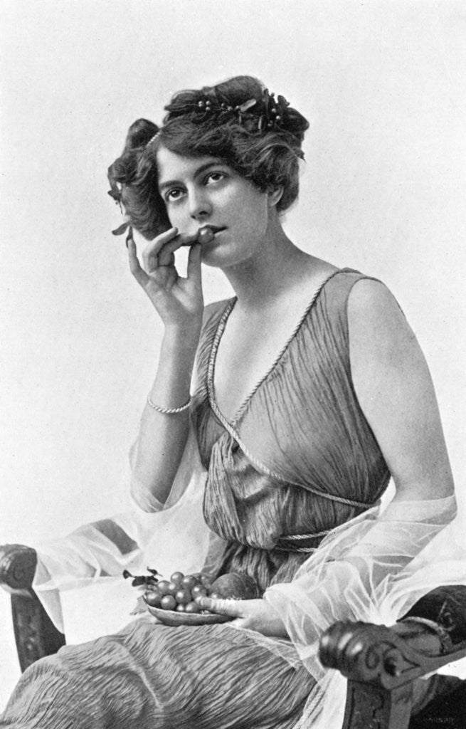 Detail of Irene Warren by Alfred Ellis & Walery