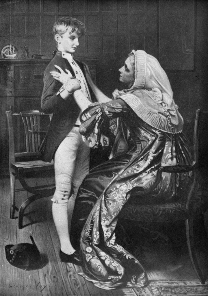 Detail of Nelson's First Farewell by George William Joy