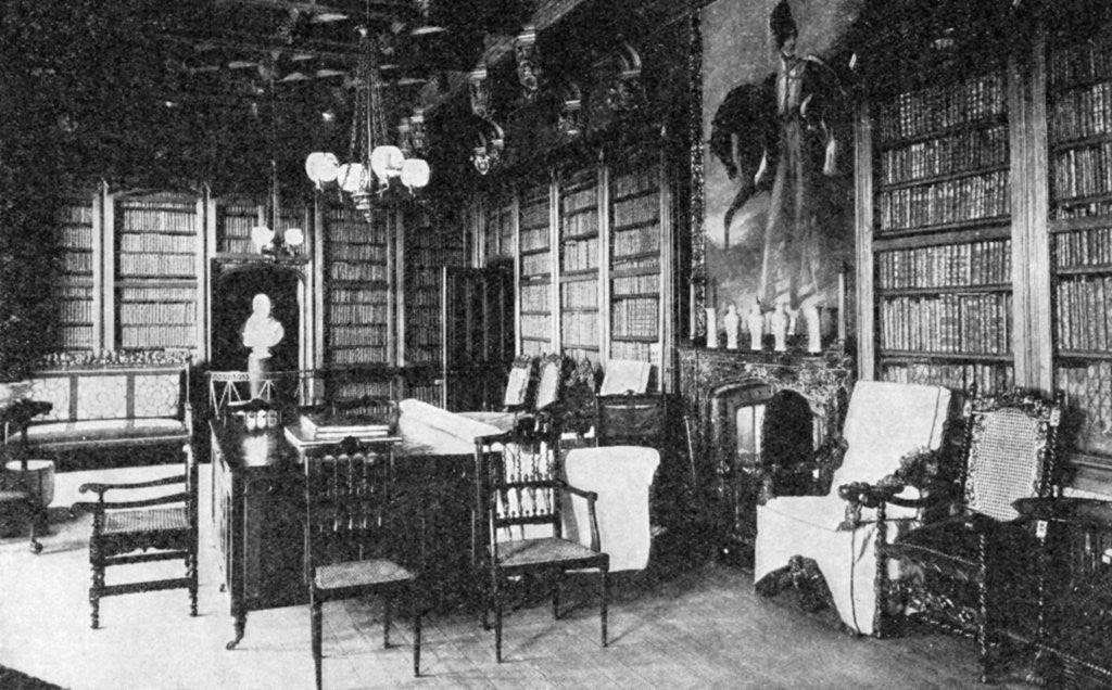 Detail of The Library, Abbotswood by WA Mansell & Co